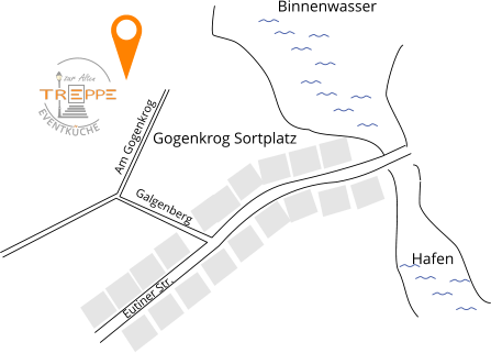 Gogenkrog Sortplatz Binnenwasser Hafen Eutiner Str. Galgenberg Am Gogenkrog zur Alten